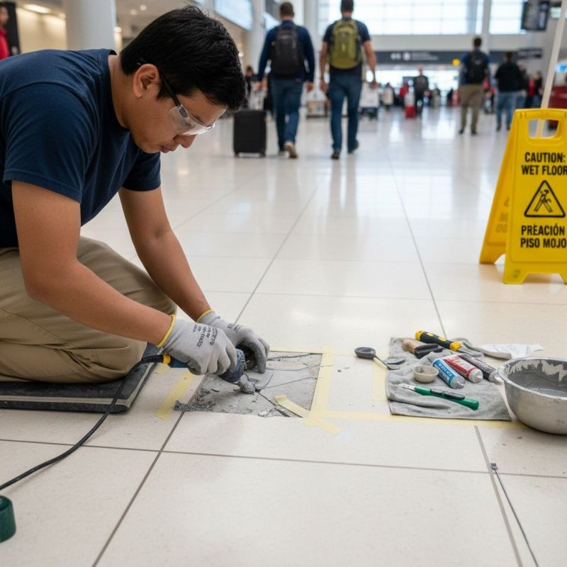 Bathroom Tile Repair